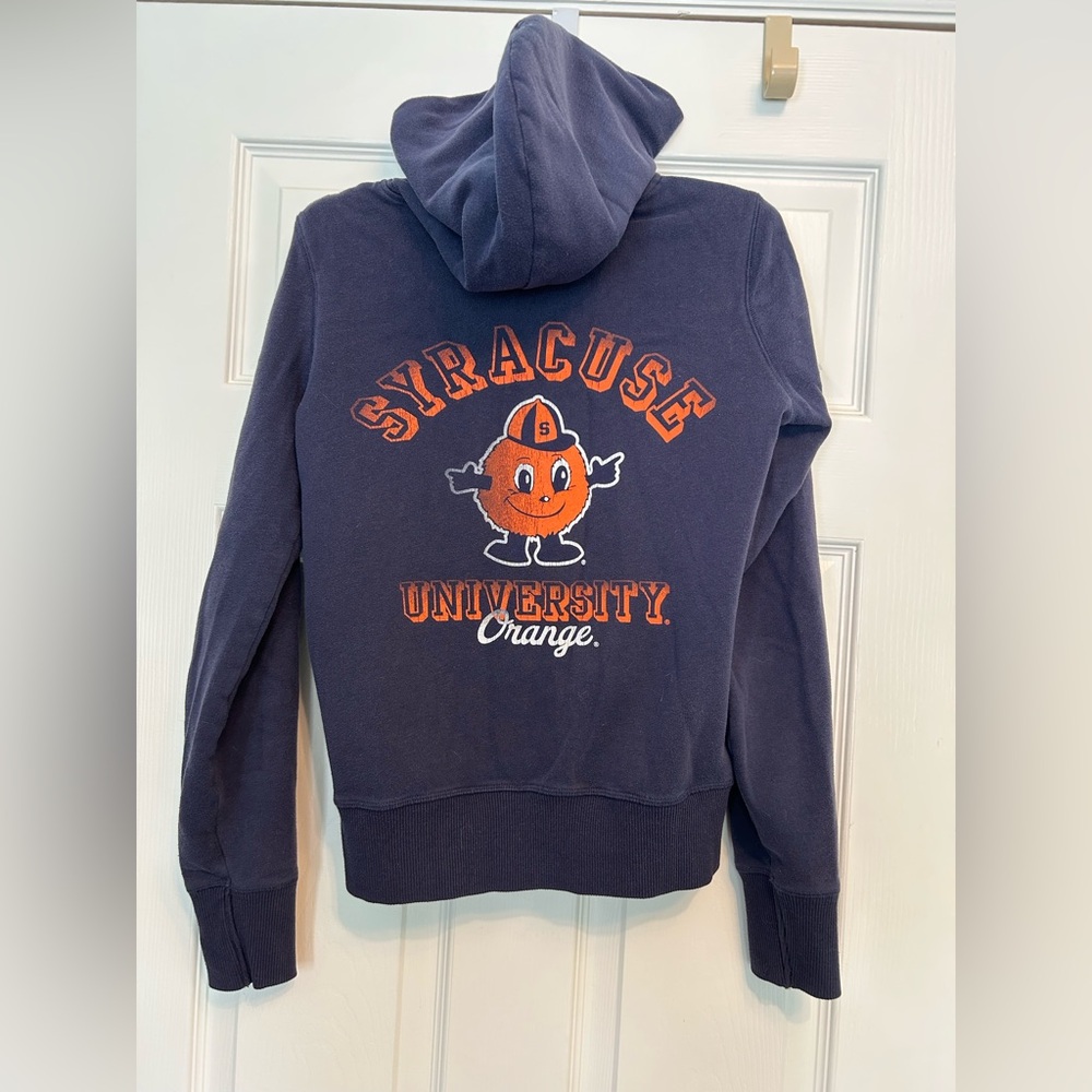 Vintage! PINK Collegiate Navy Hoodie Syracuse Orange